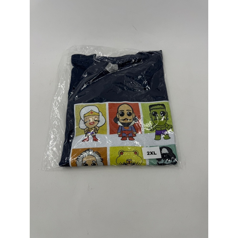MegaCon Orlando 2024 Exclusive Fandom VIP T shirt 2XL - DC Marvel Star Trek Wars